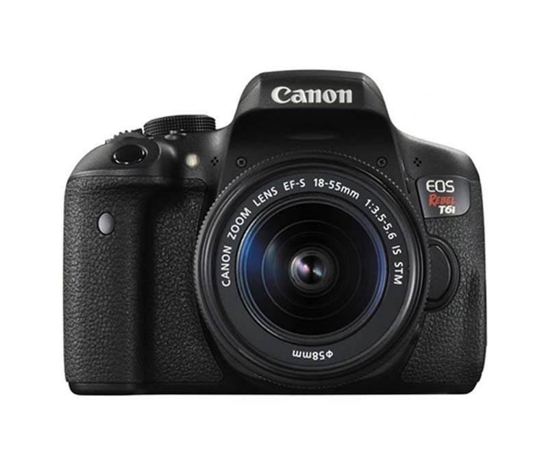 Canon Rebel T6i with 18-55mm IS STM Lens