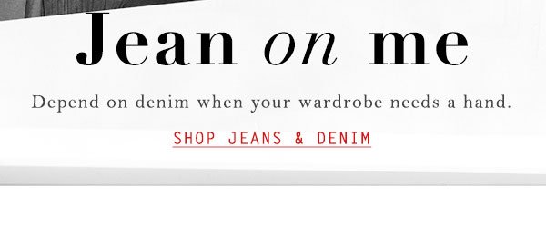 The denim shop.