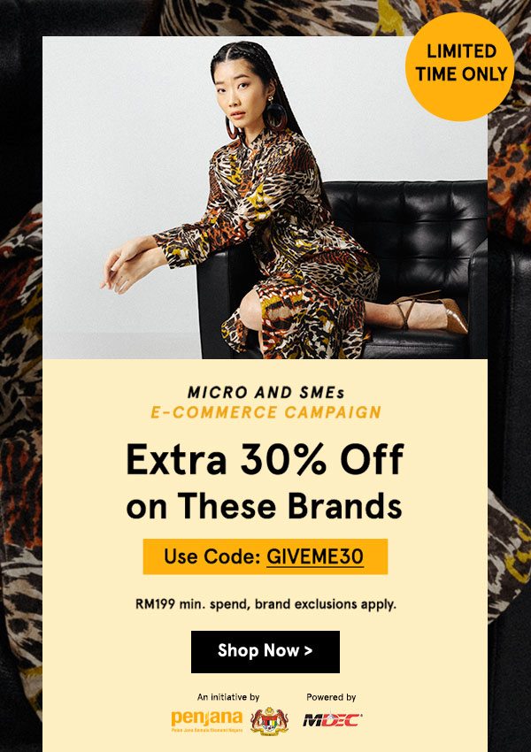 Extra 30% Off These Brands