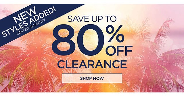 80% Off Clearance