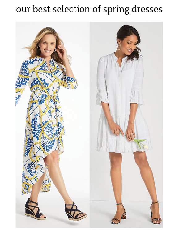 our best selection of spring dresses