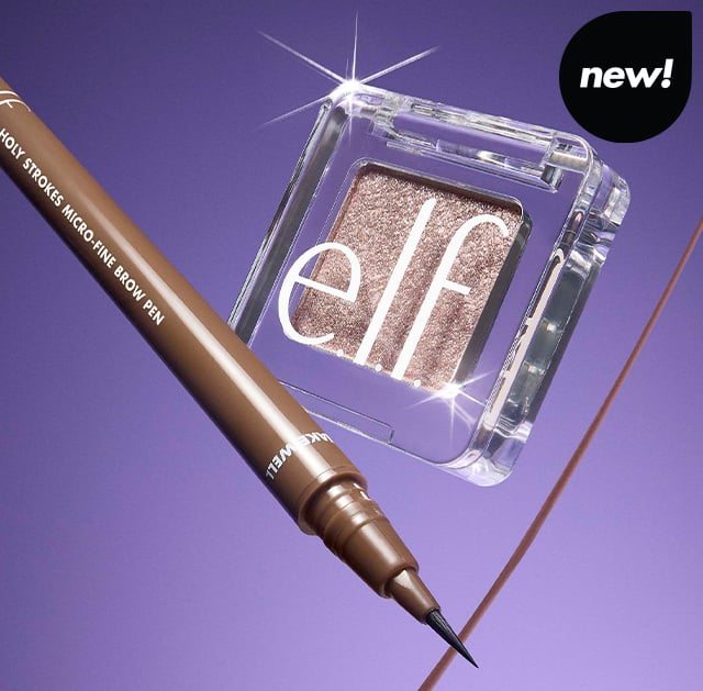 NEW Holy Strokes Micro-Fine Brow Pen and Fine As Fleck Glitter Eyeshadow