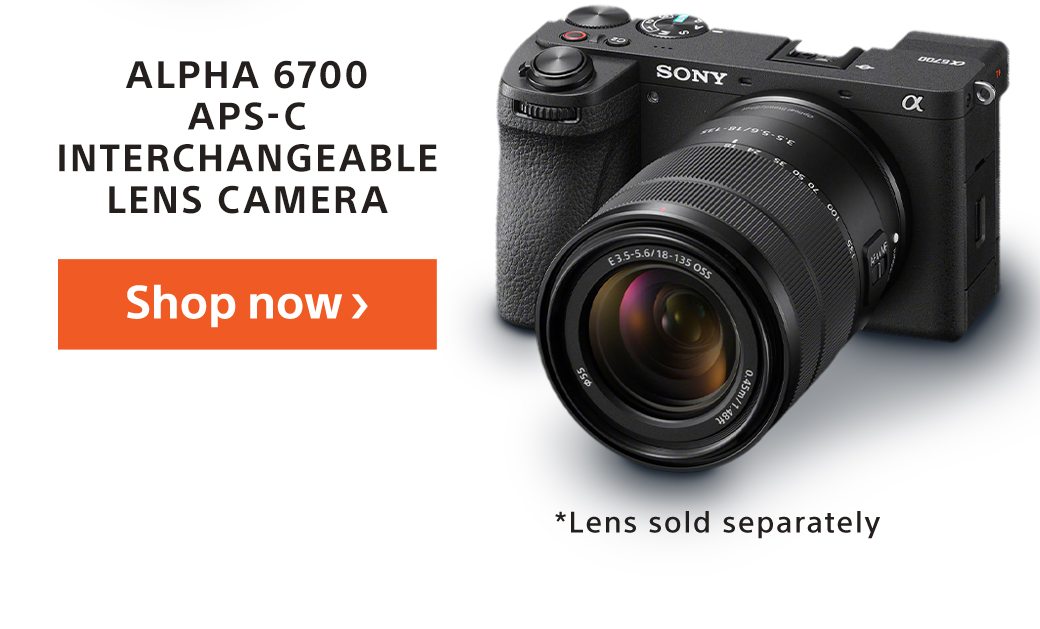 Alpha 6700 APS-C Interchangeable Lens Camera