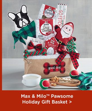 Max & Milo Pawsome Holiday Gift Basket