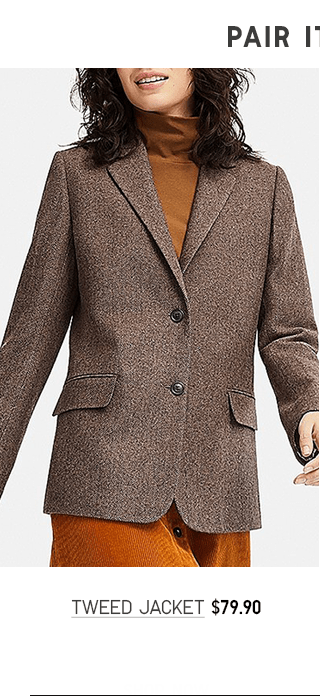 TWEED JACKET $79.90