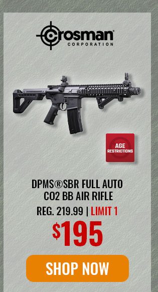 Crosman DPMS®SBR Full Auto CO2 BB Air Rifle