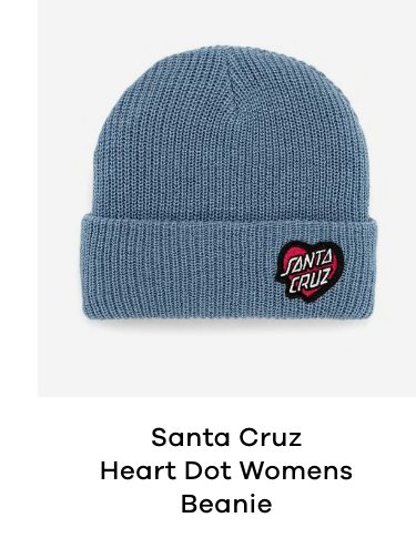 Santa Cruz Heart Dot Women's Beanie 