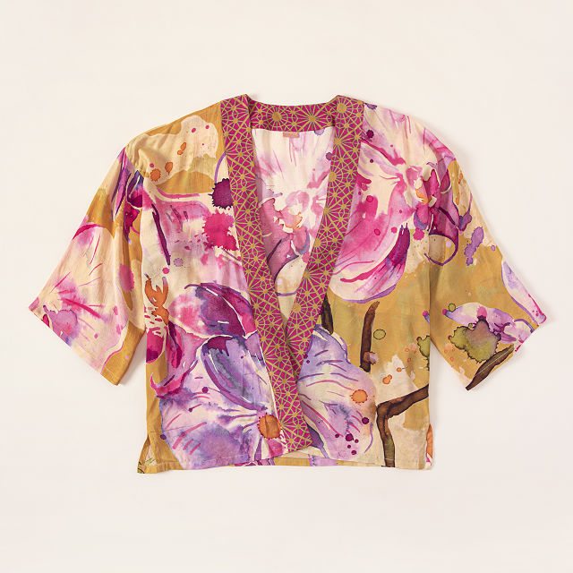 Orchid Cropped Jacket