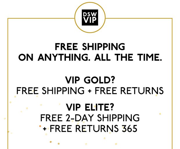 FREE SHIPPING ON ANYTHING. ALL THE TIME.