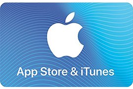 $100 Apple iTunes Digital Gift Card