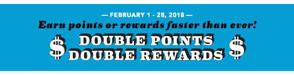 Double Points Double Rewards