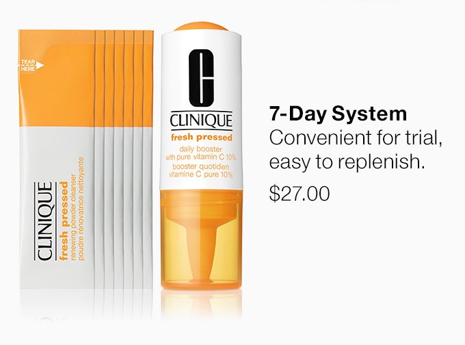 7-Day System Convenient for trial, easy to replenish. $27.00