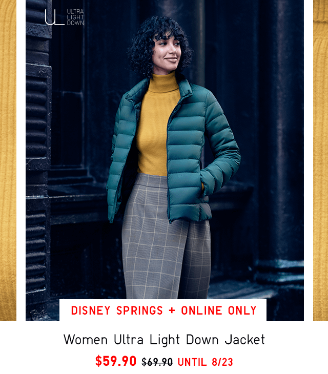 WOMEN ULTRA LIGHT DOWN JACKET $59.90