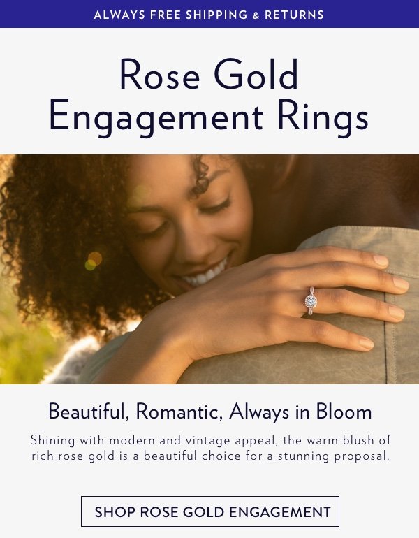 Shop Rose Gold Engagement