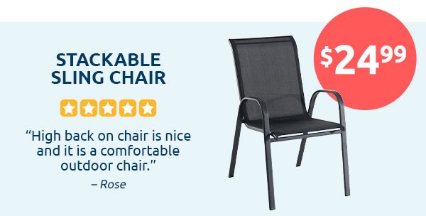 Stackable Sling Chair