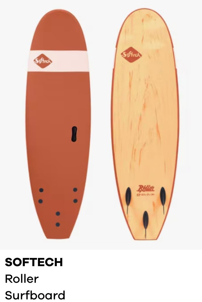 Softech Roller Surfboard Clay