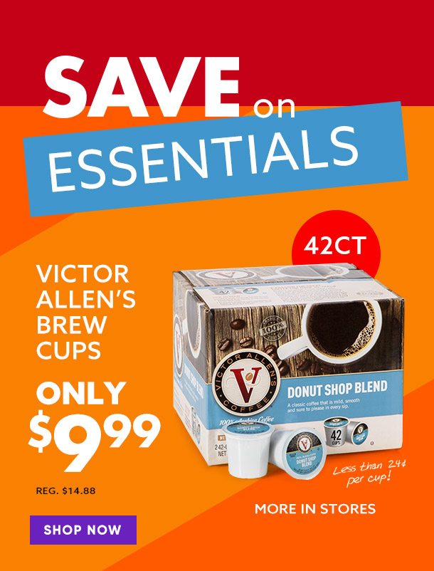 Victor Allens 42ct Brew Cups