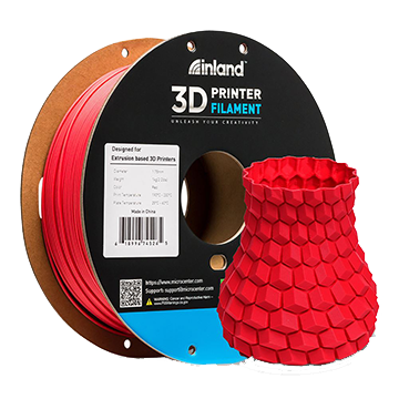 Inland 1.75mm PLA Dual Color Co-Extrusion 3D Printer Filament