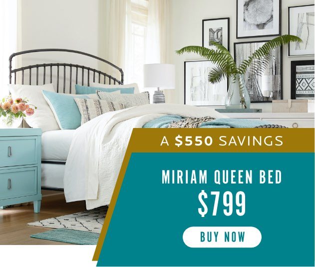 Miriam Queen Bed - Buy Now