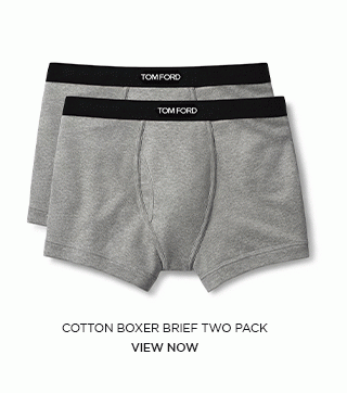 COTTON BOXER BRIEF TWO PACK. VIEW NOW.