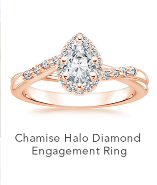 Chamise Halo Diamond Engagement Ring