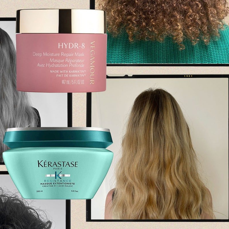 Best hair masks for hair growth collage