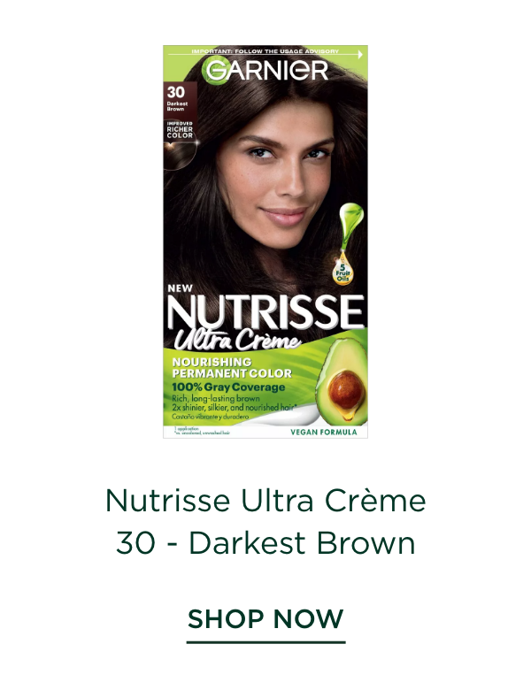 Nutrisse Ultra Creme 30 - Darkest Brown