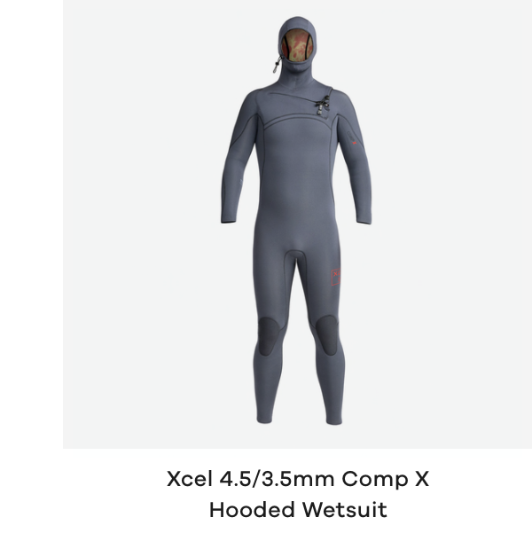 Xcel 4.5/3.5mm Comp X Hooded Wetsuit