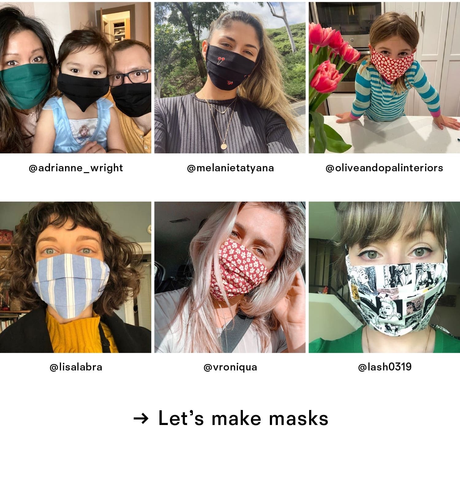 Let's make masks