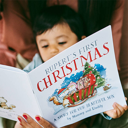 Baby's First Christmas Personalised Book