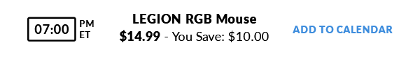 LEGION RGB Mouse