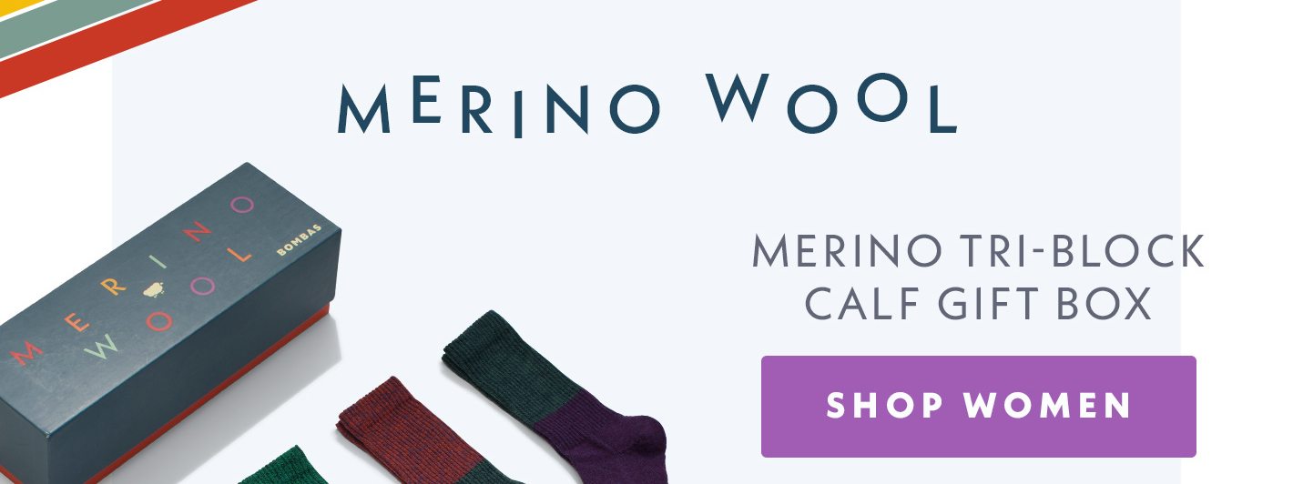 Merino Tri Block Calf Gift Box | Shop Women