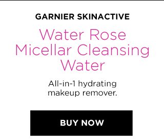 GARNIER SKINACTIVE - Water Rose Micellar Cleansing Water - All-in-1 hydrating makeup remover. - BUY NOW