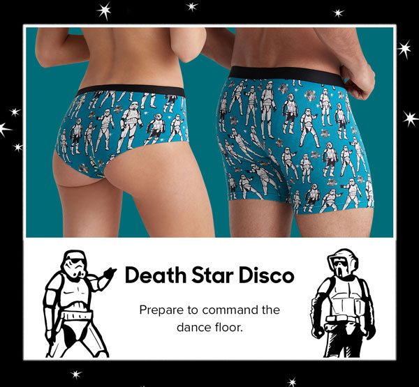 Death Star Disco Prepare to command the dance floor.