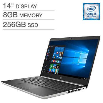 HP 14.0-inch Laptop, Intel Core i5 Processor, 8GB Memory, 256GB Solid State Drive
