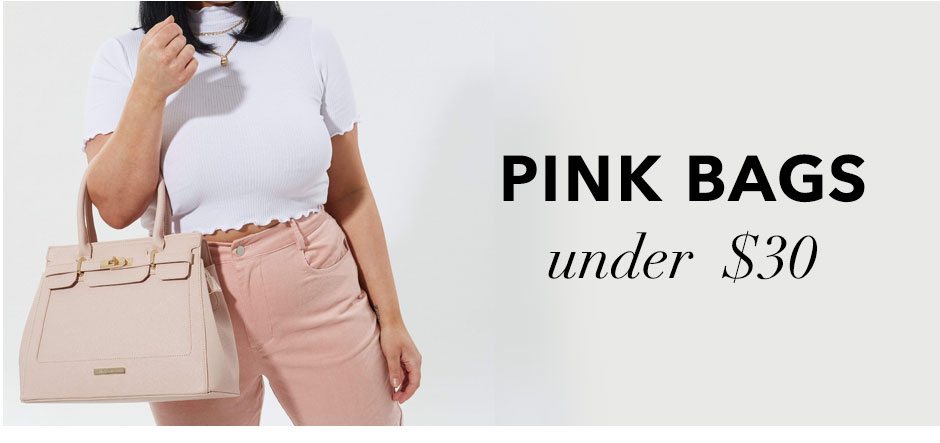 Pink Bags under $30