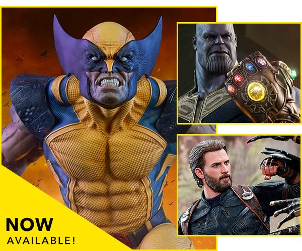 Now At Sideshow - Wolverine, Thanos, Captain America