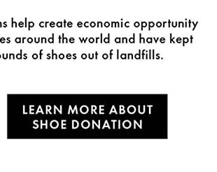 LEARN MORE ABOUT SHOE DONATION