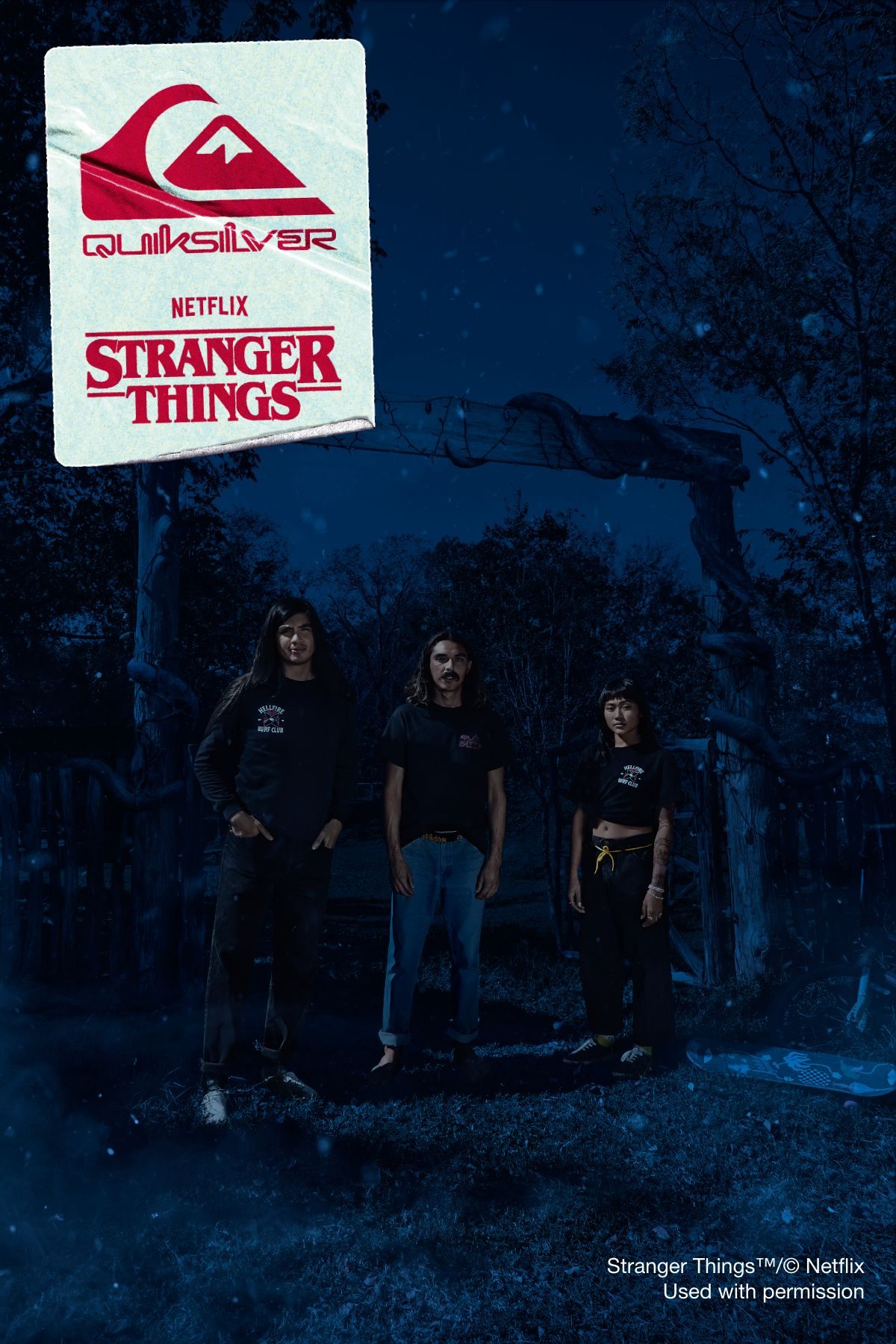 Quiksilver x Stranger Things Collection Hero