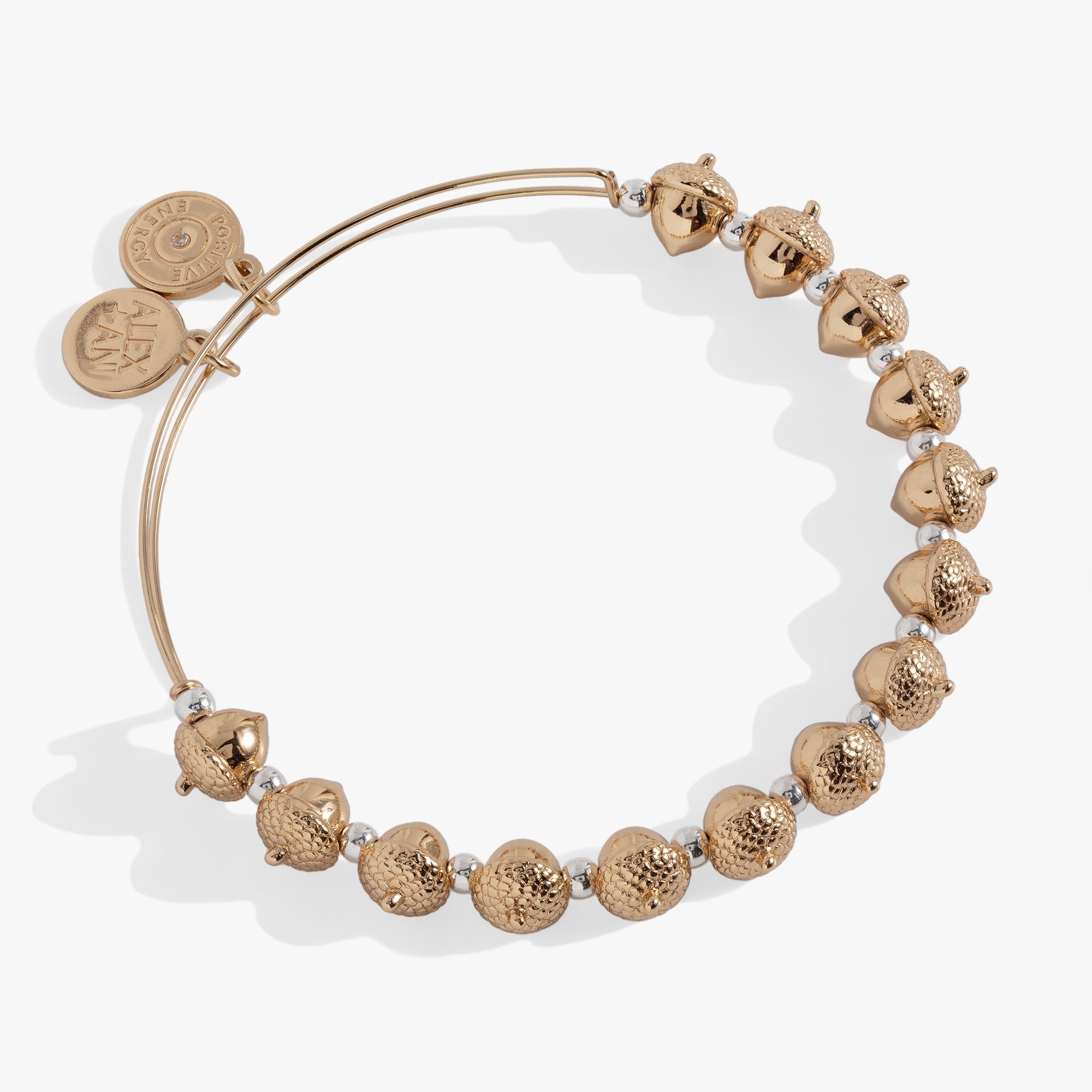 Image of Acorn Beaded Bangle