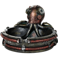 Steampunk Octopus Ashtray