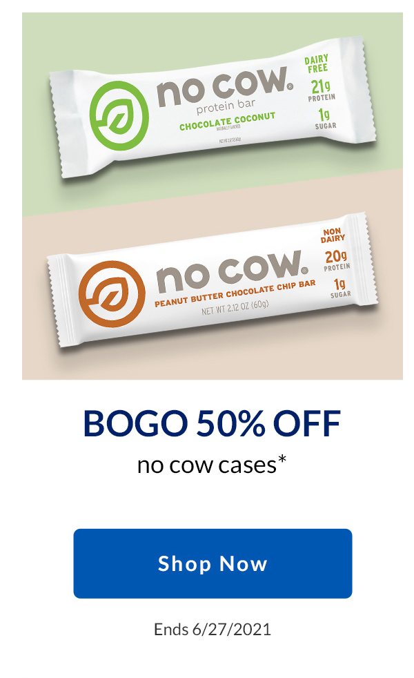 BOGO 50% Off No Cow