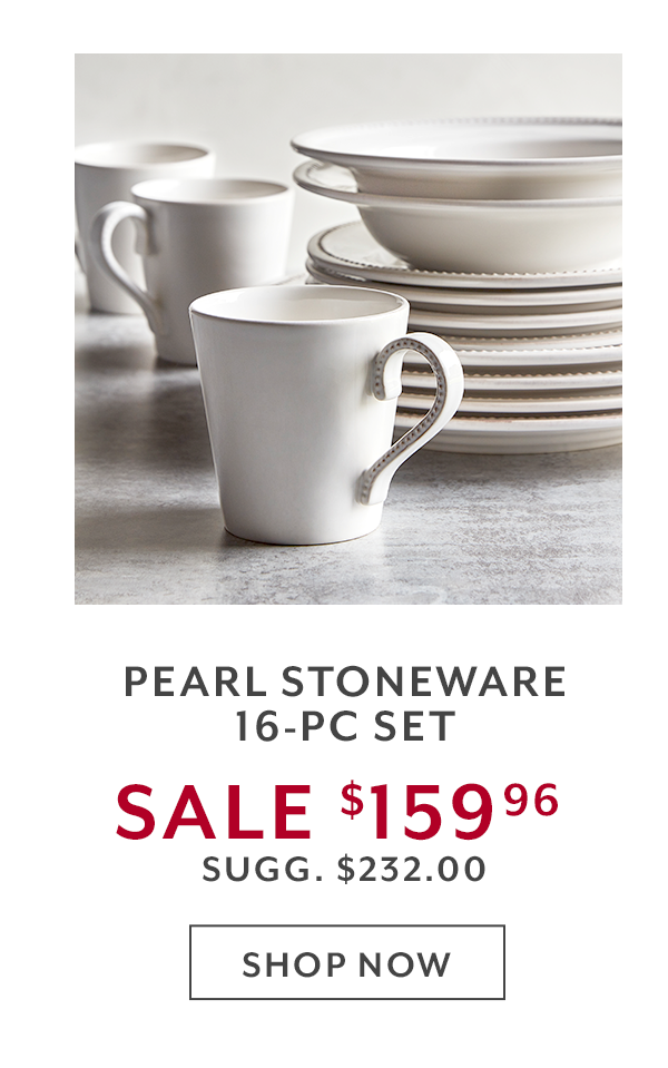 Pearl Stoneware 16-PC Set