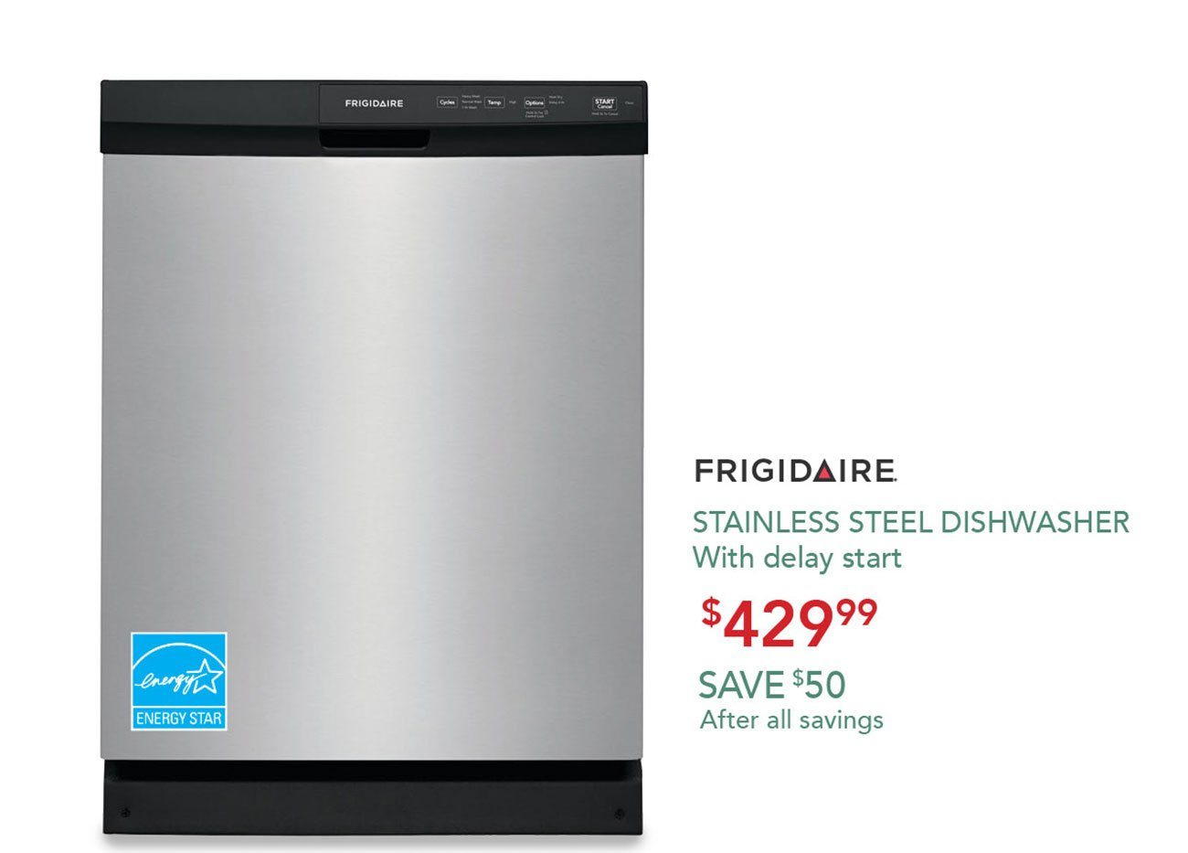 Frigidaire-stainless-steel-dishwasher