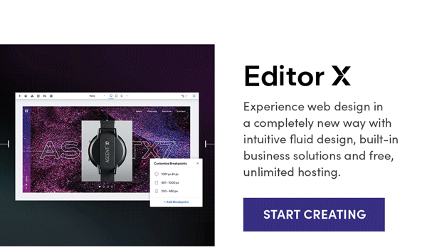 Editor X | Get Now