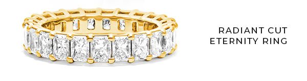 Radiant Cut Eternity Ring