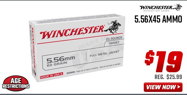 Winchester USA 5.56x45 Ammo