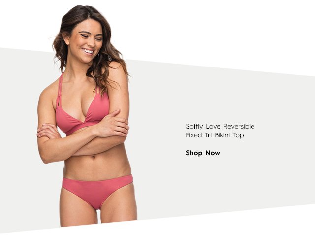 Product 3 - Softly Love Reversible Fixed Tri Bikini Top