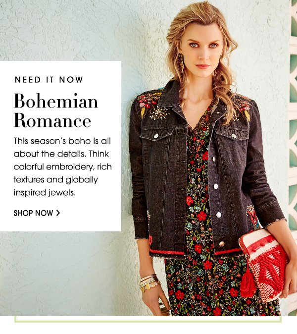 Bohemian Romance | SHOP NOW