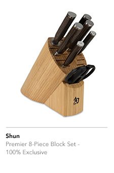 SHUN 8PC KNIFE BLOCK SET
